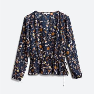 Wrap blouse